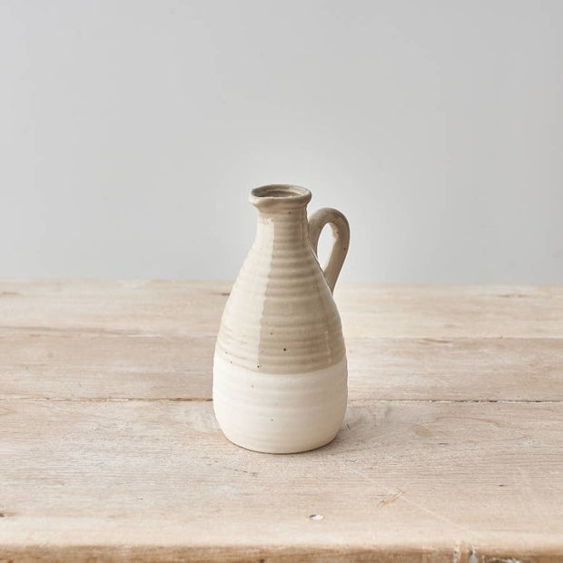 Two Tone Beige Jug