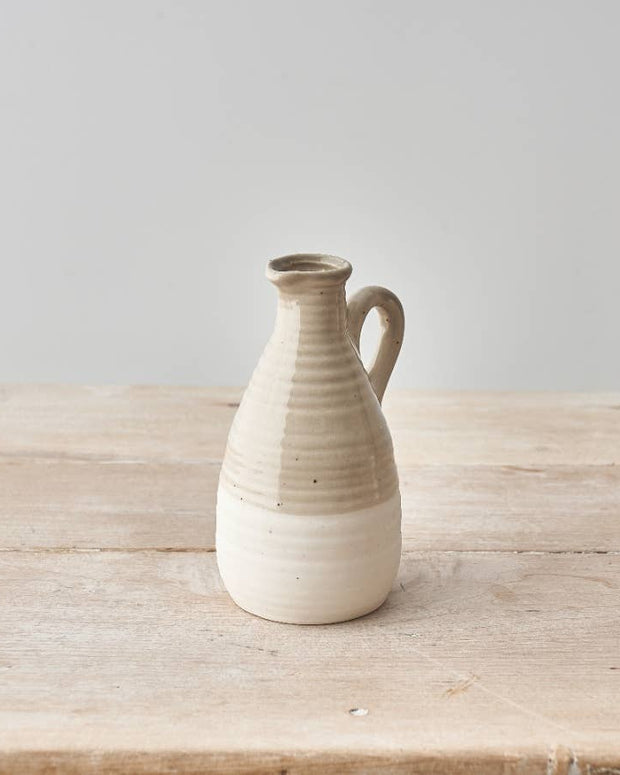 Two Tone Beige Jug