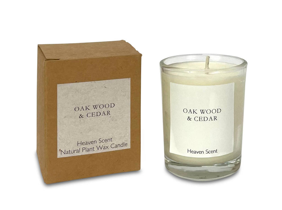 Oakwood And Cedar Small Candle