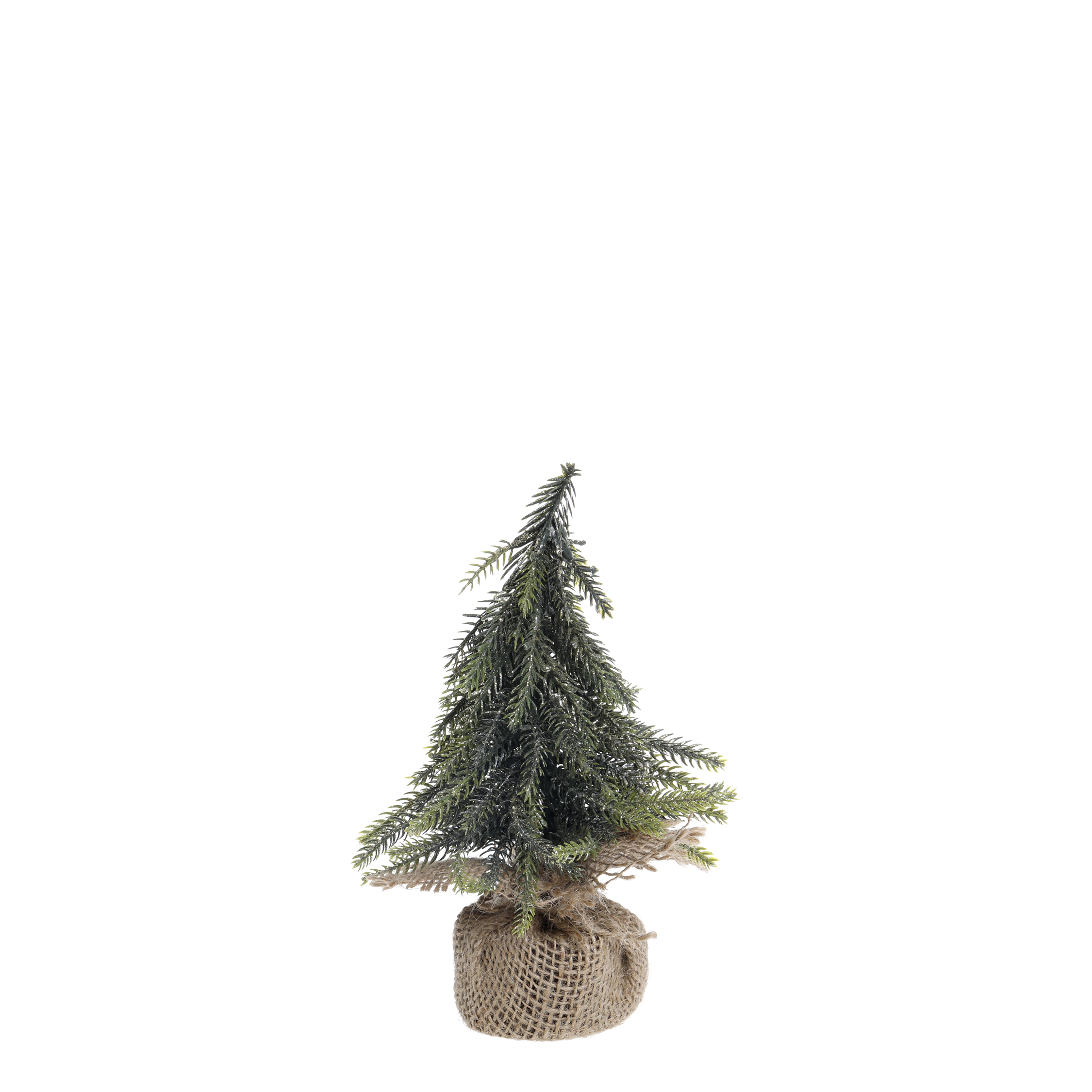 Fleur Nordic Pine Tree With Gold Glitter