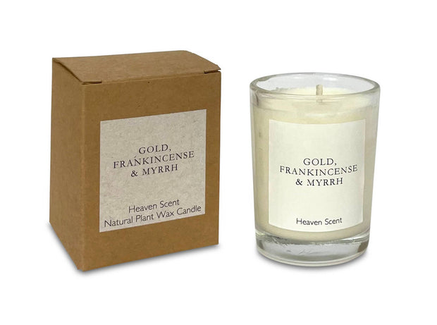 Gold‚ Frankincense & Myrrh Small Candle