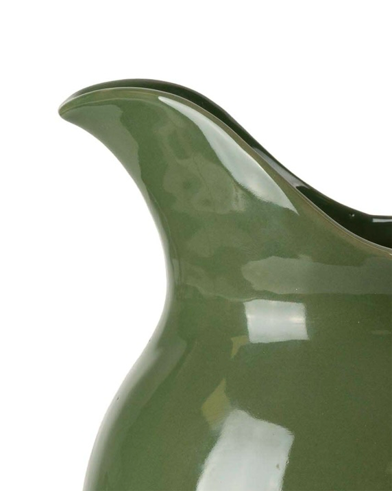 Olive Green Ceramic Glazed Jug