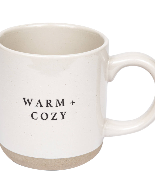 Sweet Water Decor - Cream Glazed Ceramic Mug - Warm & Cozy