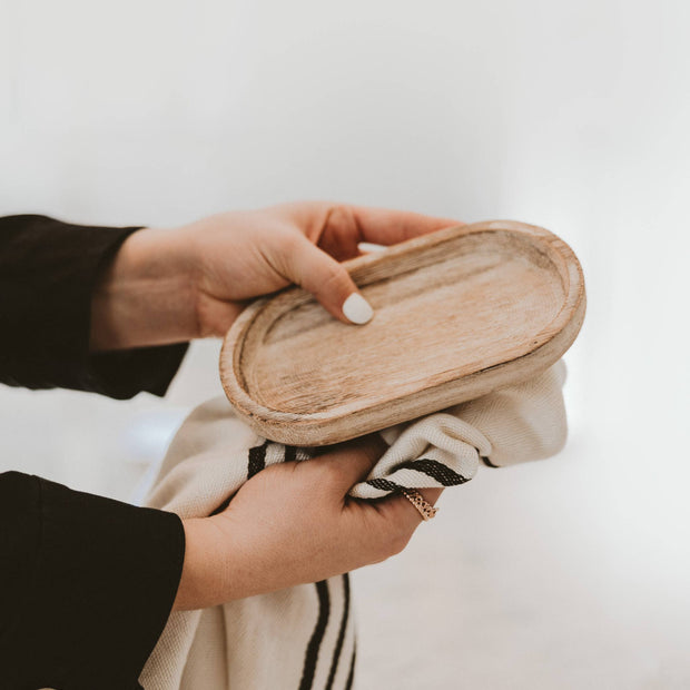 Small Rustic Wood Tray - Home Decor & Gifts