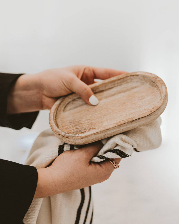 Small Rustic Wood Tray - Home Decor & Gifts