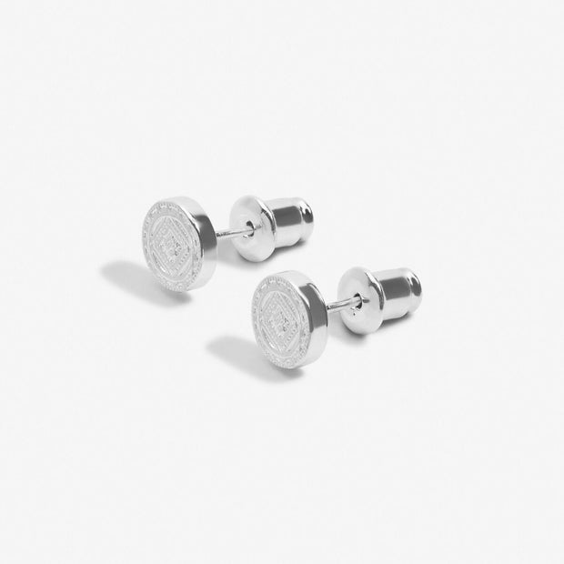 Joma Jewellery - Mini Charms Earrings Coin