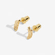 Joma Jewellery - Mini Charms Earrings Feather