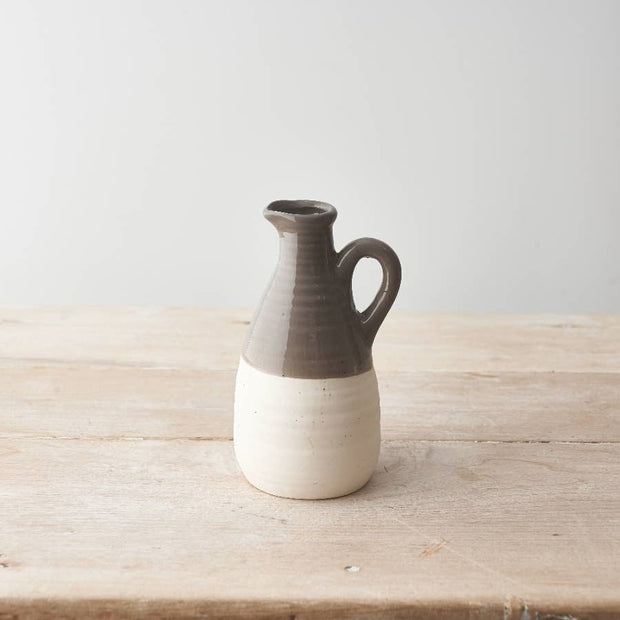 Two Tone Brown Jug