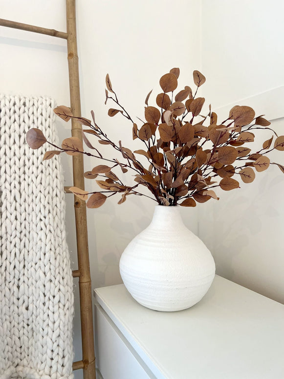 Faux Foliage - Brown Eucalyptus Stem