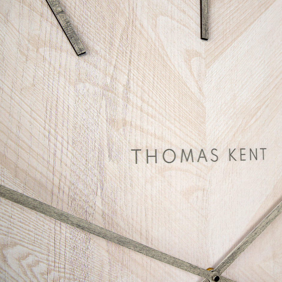 Thomas Kent 30" Herringbone Wharf Wall Clock