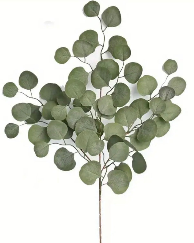 Faux Foliage - Flat Leaf Eucalyptus Stem