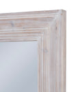 Harewood Extra Large Washed Wood Rectangle Window Framed Mirror