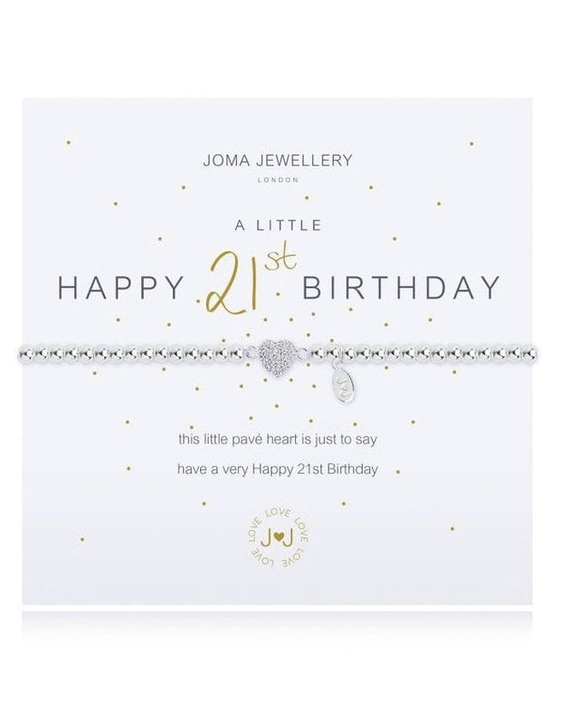 Joma Jewellery - A Little Bracelet 21st Birthday