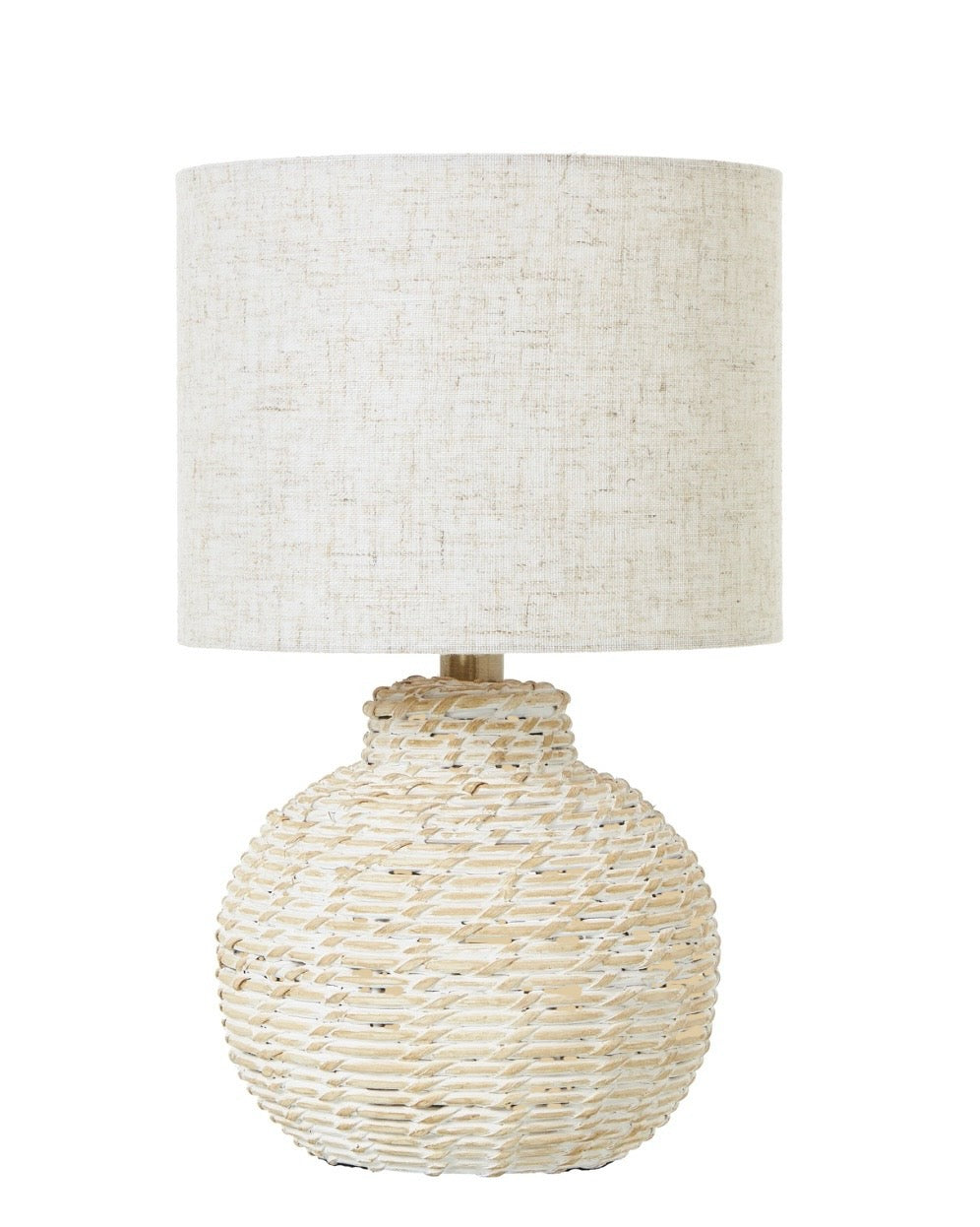 Pisa Small Rattan Natural Pillar Lamp