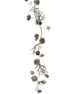 Faux Foliage - Spruce And Pinecone Garland