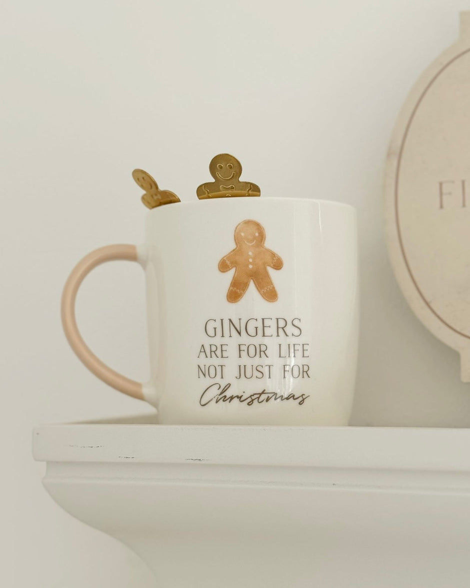 Gingers Are For Life Christmas Mug