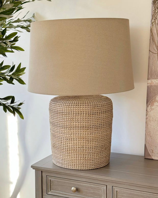 Artisan Weave - Rattan Large Table Lamp (Base Only)