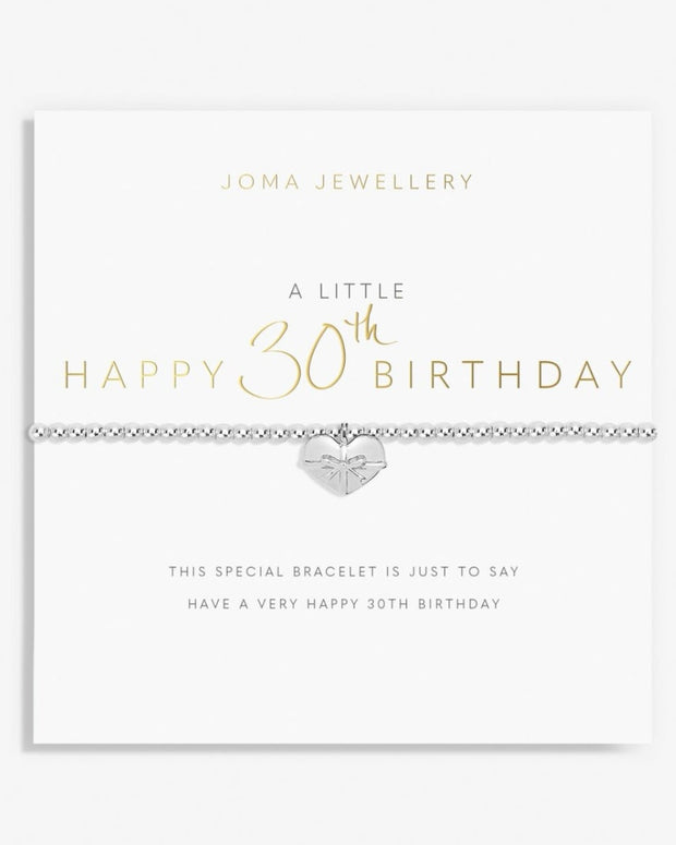 Joma Jewellery - A Little Bracelet 30th Birthday