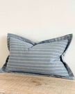 Lexie Duck Egg Blue Luxury Linen Blend Cushion Cover - 50cm x 30cm