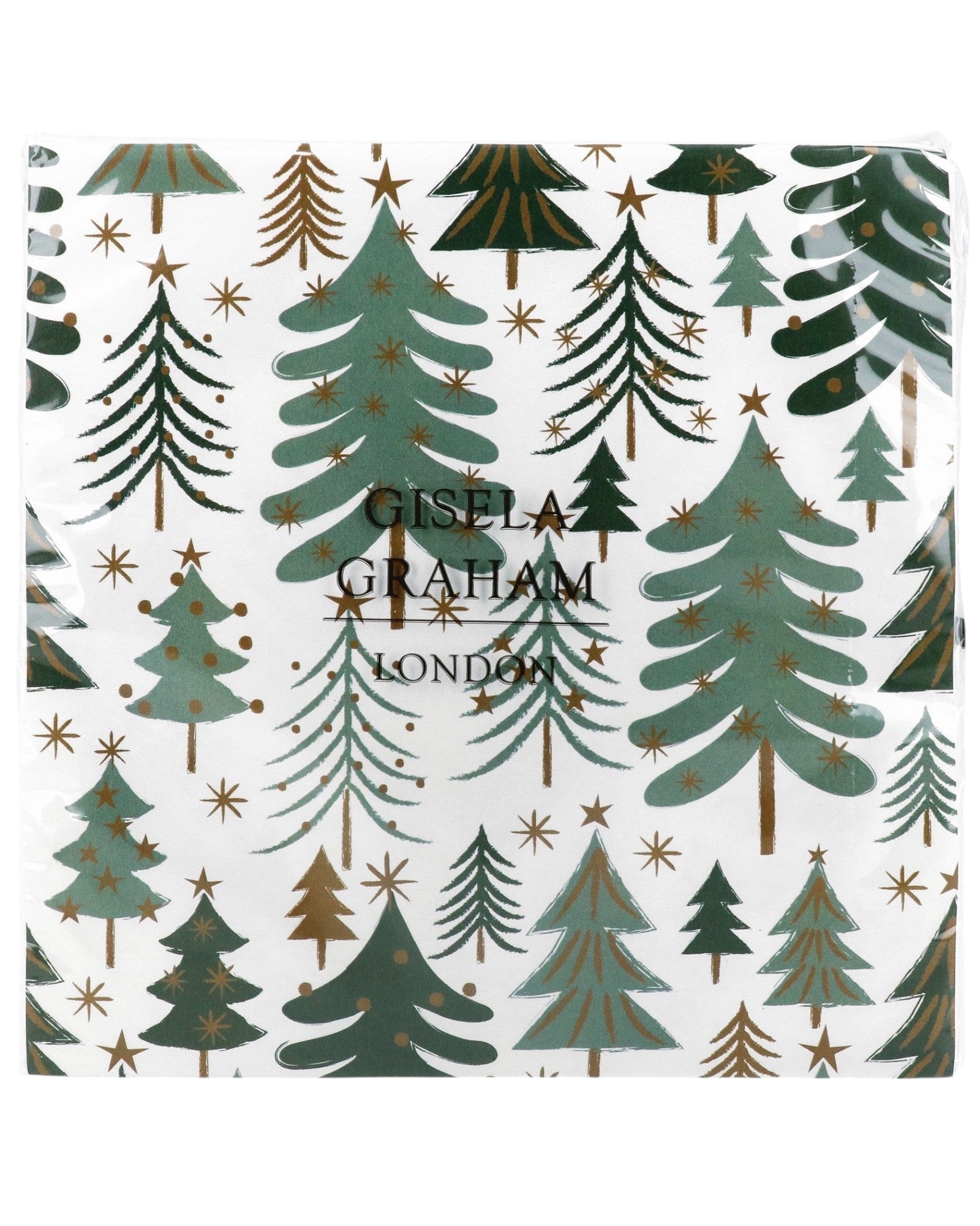 Patterned Paper Napkin - Nordic Trees