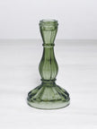 Green Hourglass Candlestick