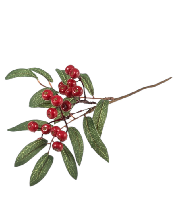 Faux Foliage - Red Huckleberry Pick