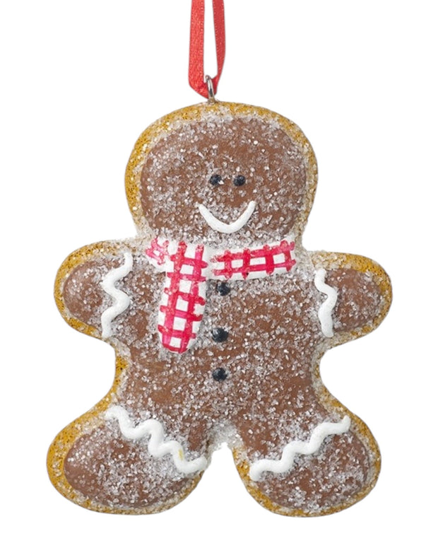 Resin Gingerbread Man Christmas Tree Decoration