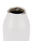 Stephanie Ivory White Garda Glazed Vase