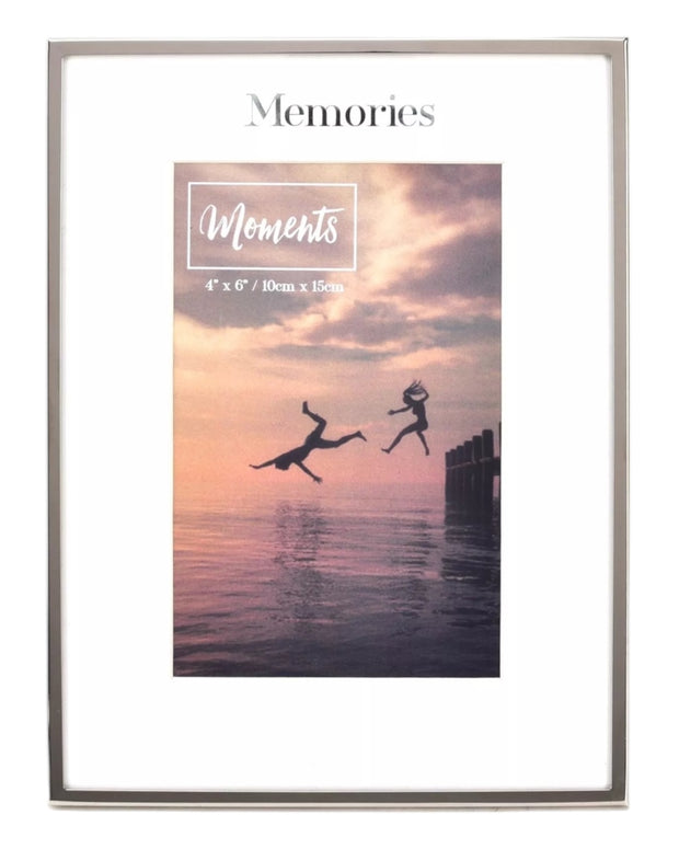 Moments Silver Photo Frame