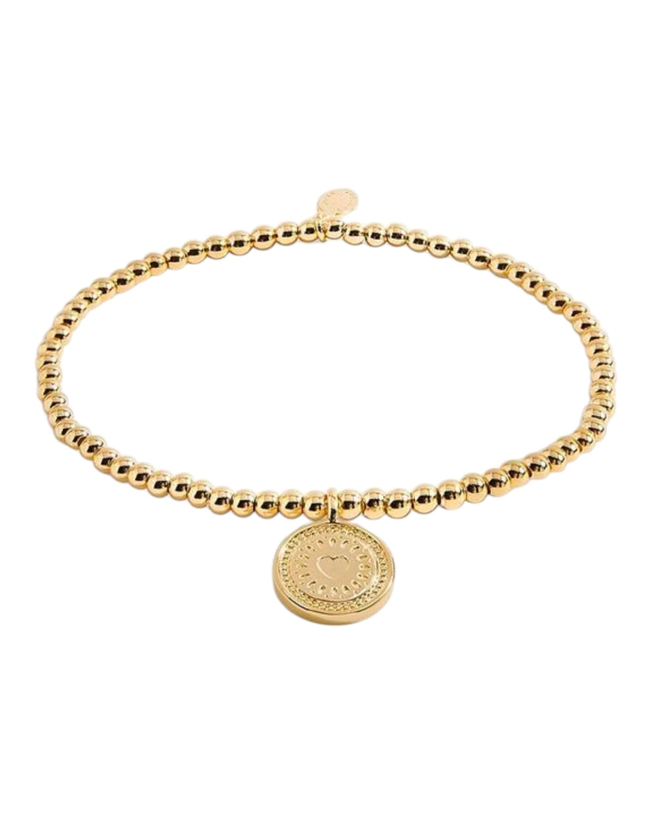 Joma Jewellery - A Little Bracelet 50th Birthday Gold Plated