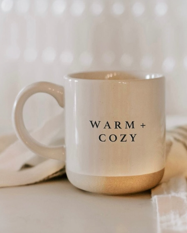 Sweet Water Decor - Cream Glazed Ceramic Mug - Warm + Cozy