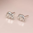 Sterling Silver Elephant Studs