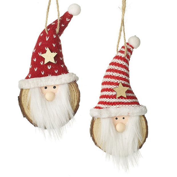 Red & White Gonks Hanging Decoration