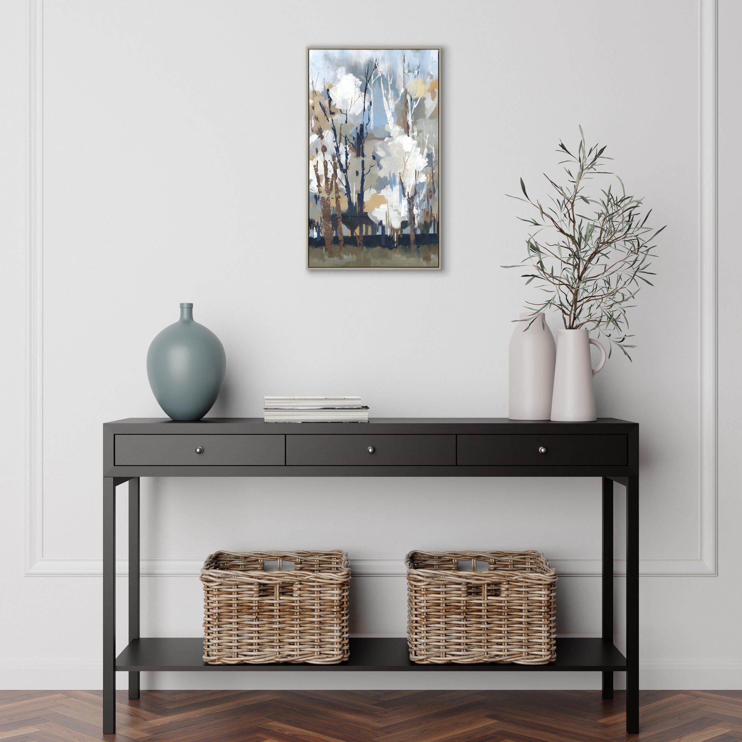 Canvas Framed Print - Silversong Birch - Lulu Loves Home - Posters, Prints, & Visual Artwork