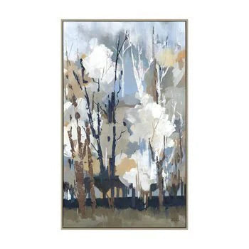 Canvas Framed Print - Silversong Birch - Lulu Loves Home - Posters, Prints, & Visual Artwork