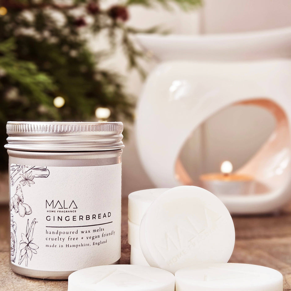 Mala Home Fragrance Luxury Wax Melt Tins - Gingerbread Wax Melts