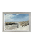 Canvas Framed Print - View To Sea