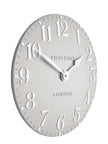 Thomas Kent 12” Arabic Wall Clock - Dove Grey