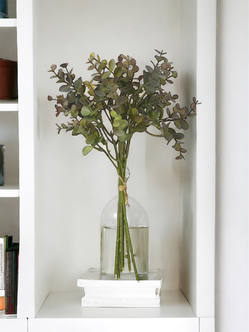 Faux Foliage - Olive Green Eucalyptus Bunch