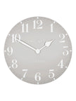 Thomas Kent 20” Arabic Wall Clock Dove Grey