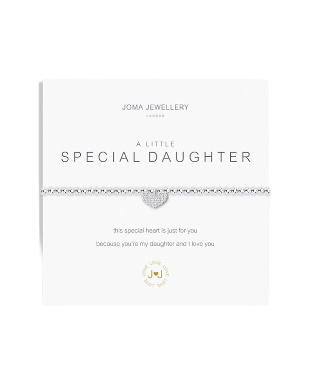 Joma Jewellery - A Little Bracelet Special Daughter