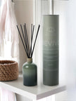 Serenity Revive Dark Green Ceramic Reed Diffuser - Orange & Jasmine