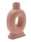 Dusky Pink Oval Style Vase