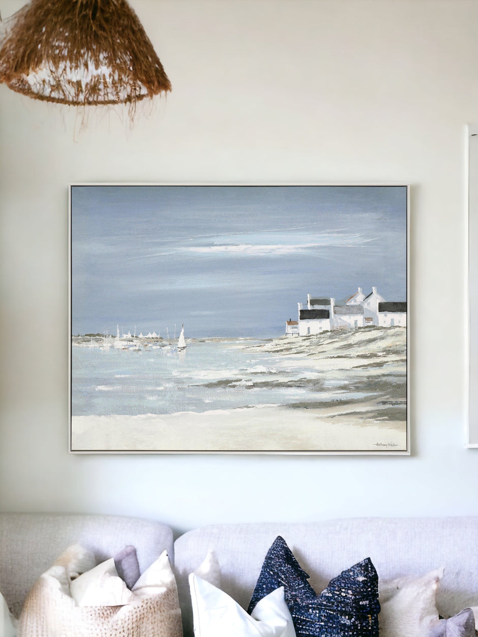 Canvas Framed Print - Calm Harbour