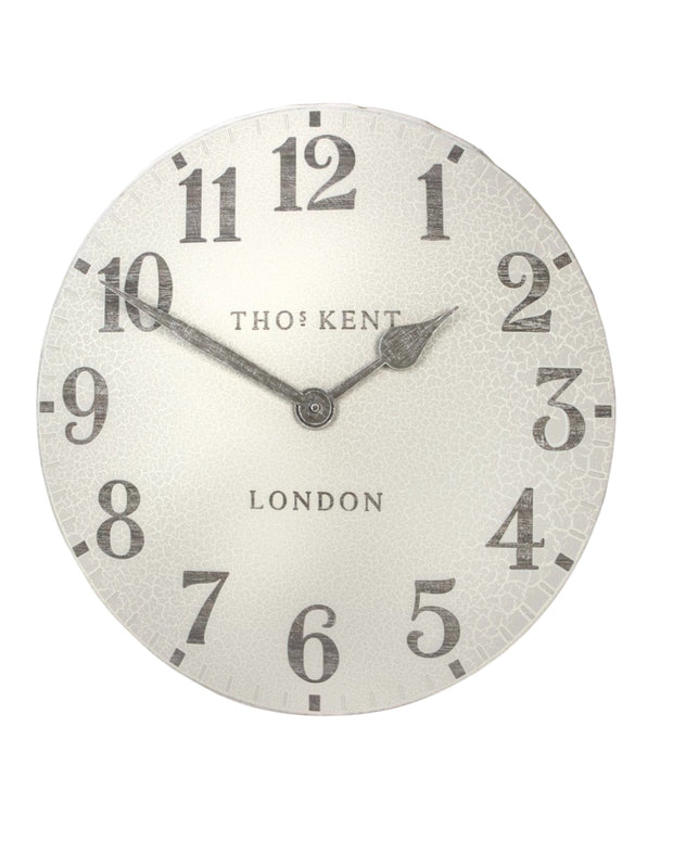 Thomas Kent 20" Outdoor Wall Clock Arabic Crackle