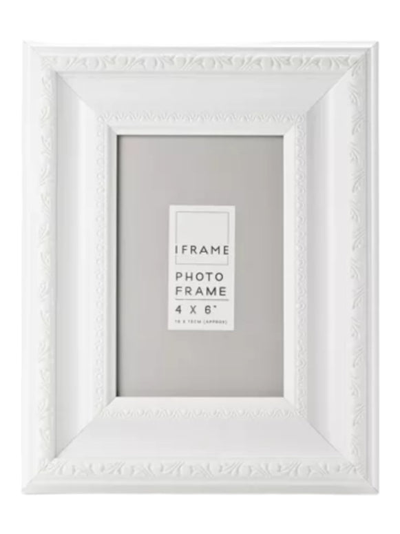 White Austin Photo Frame