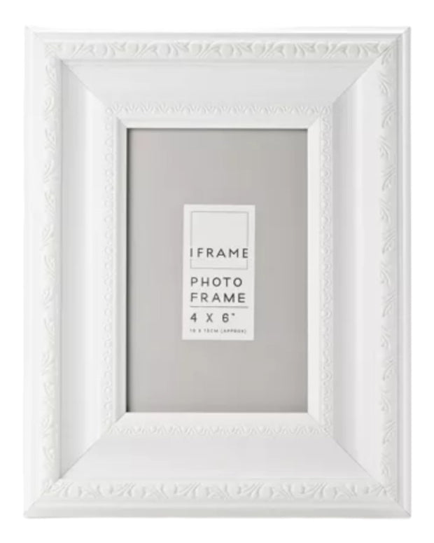 White Austin Photo Frame