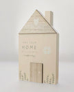 Beige Moments Wooden House - May Your Home Be Filled With Happiness