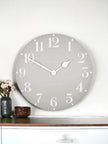 Thomas Kent 20” Arabic Wall Clock Dove Grey