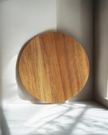 Round Wood Table Board